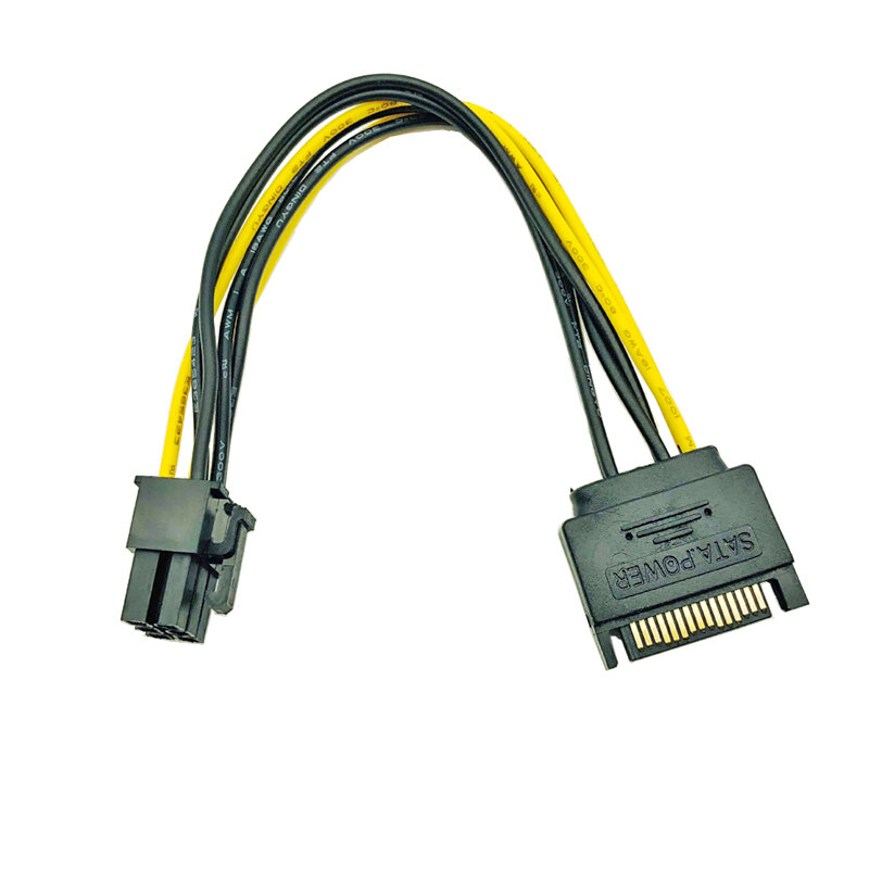 6 sztuk najnowszy VER009 USB 3.0 PCI-E Riser VER 009S Express 1X 4x 8x 16x Extender Adapter Riser karta SATA 15pin do 6 pin kabel zasilający