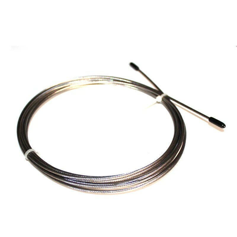 Longo substituível PVC cabo para pular corda de velocidade, sem PVC revestido, JR25, 2.0mm de diâmetro, 3m