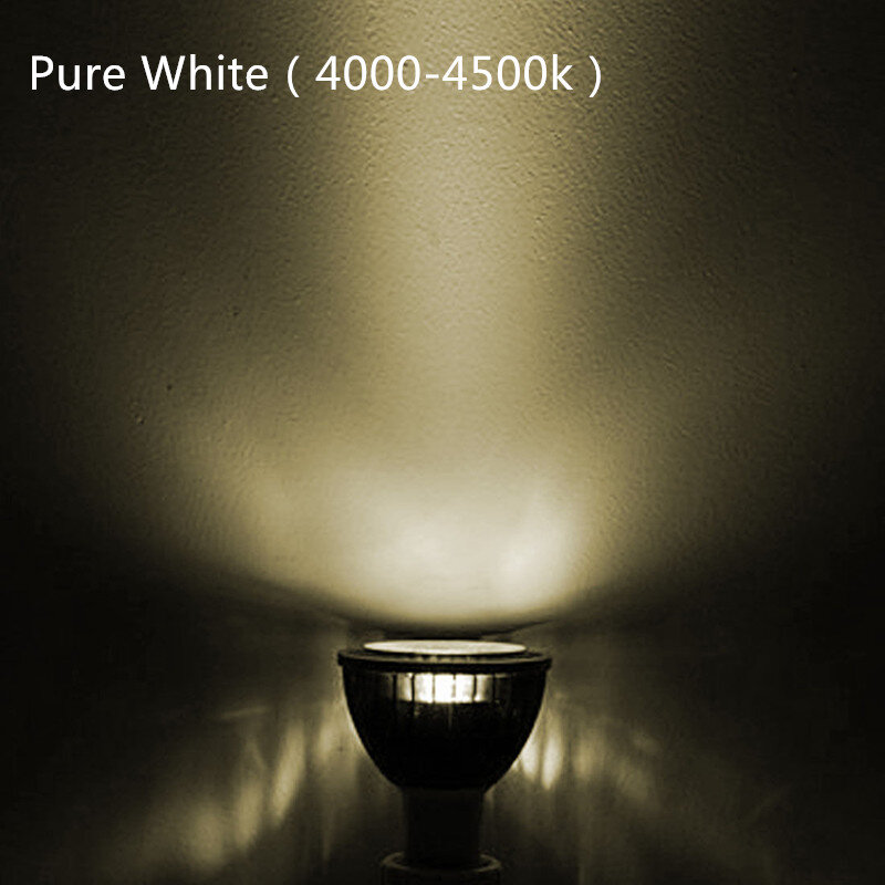 1 pz Super Bright MR16 COB 9W 12W 15W lampadina a LED mr16 ac dc 12V, bianco caldo/puro/bianco freddo illuminazione a led lampadina mr16