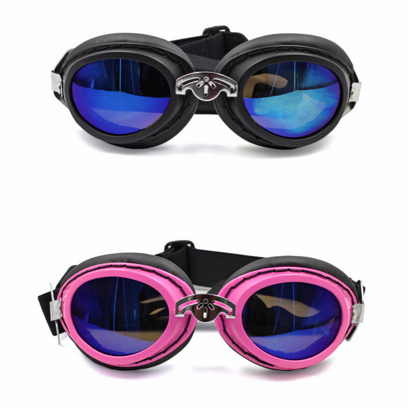 조정 가능한 애완견 선글라스 패션 고글 방수 windproof 아이웨어 보호 uv 대형 안경 대형 안경