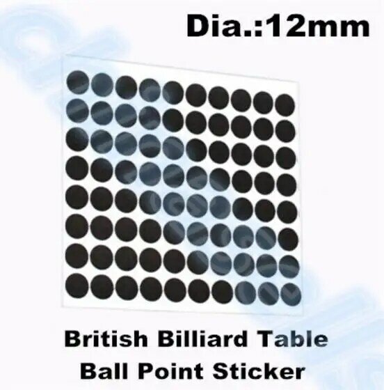 35mm 30 stücke punkt snooker pool billard weiß ball locator aufkleber queue ball locators aufkleber Tabelle Ball Punkt Aufkleber