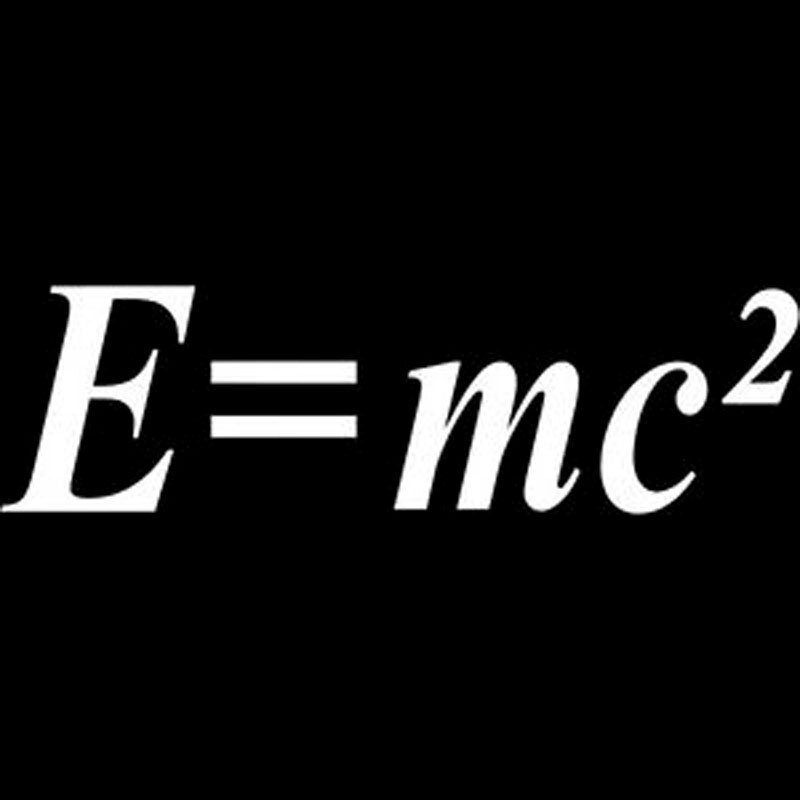 15.5X4.4CM E = MC2 Love Math Originality ไวนิล Decal สติกเกอร์รถสีดำ/เงินรถ-จัดแต่งทรงผม S8-0439