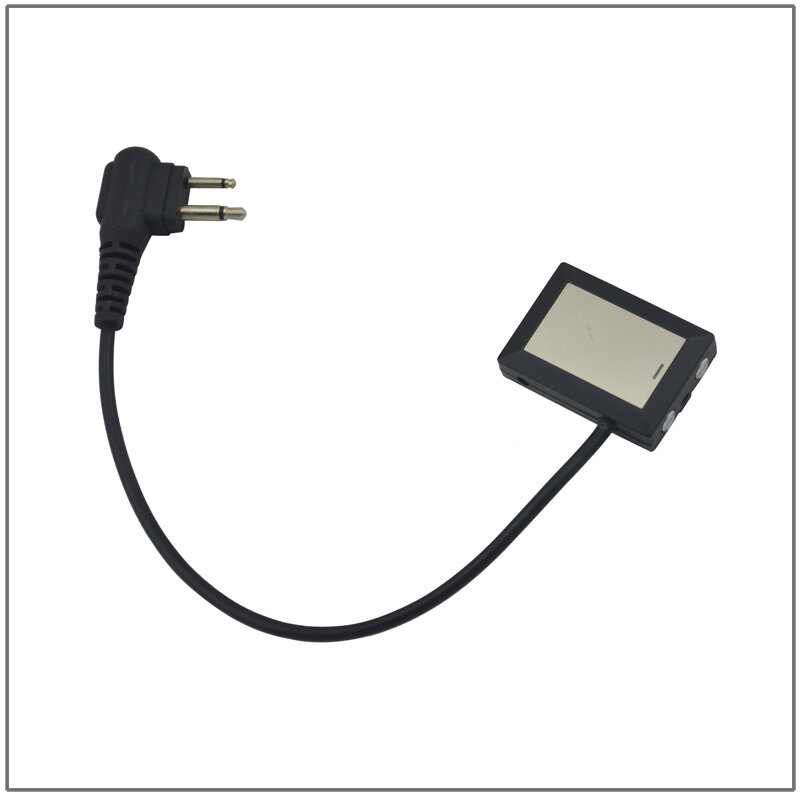 Adaptador m de walkie-talkie, compatível com bluetooth, plug w/fone de ouvido para motorola gp300 gp88 gp88s gp3688 cp140 gp3188