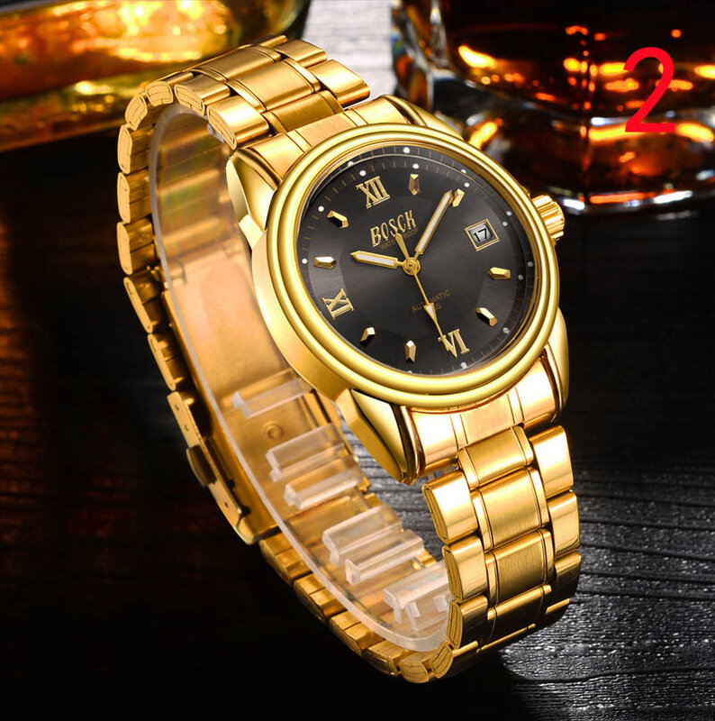 2019new men's watch waterproof automatic quartz watch fashion trend ultra-thin non-mechanical men's watch