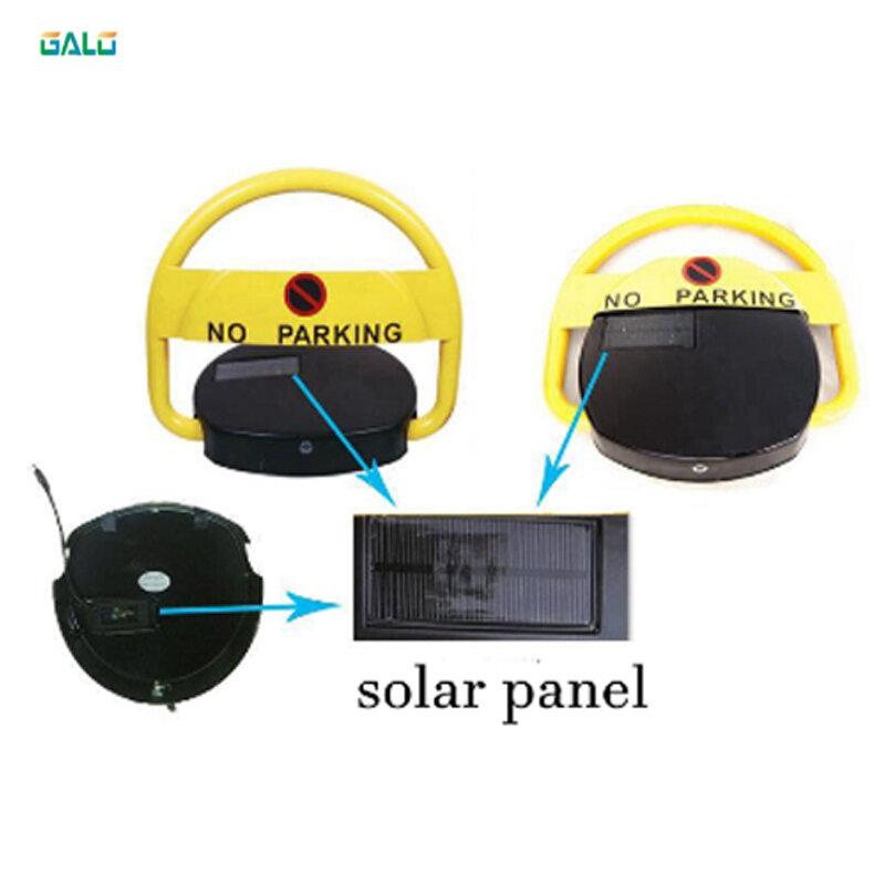 Remote control solar system automatic remote parking lock / parking barrier / thickened waterproof parking lock parking barrier