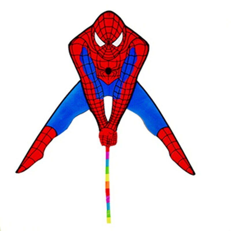 Cometa de Spiderman de alta calidad, envío gratis, con mango, línea, juguetes voladores para exteriores, cometas a la venta, cometa potente de nylon, Dragón Volador