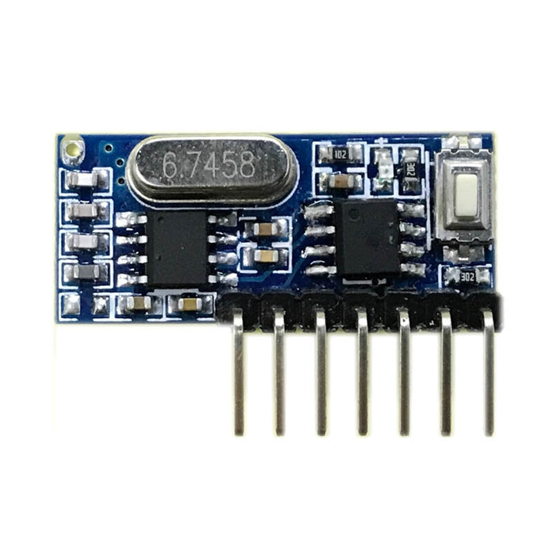 Módulo Decodificador de código de aprendizaje, receptor RF de 433 mhz, 433 mhz, inalámbrico, 4 canales de salida, kit Diy para Control remoto, codificación 1527