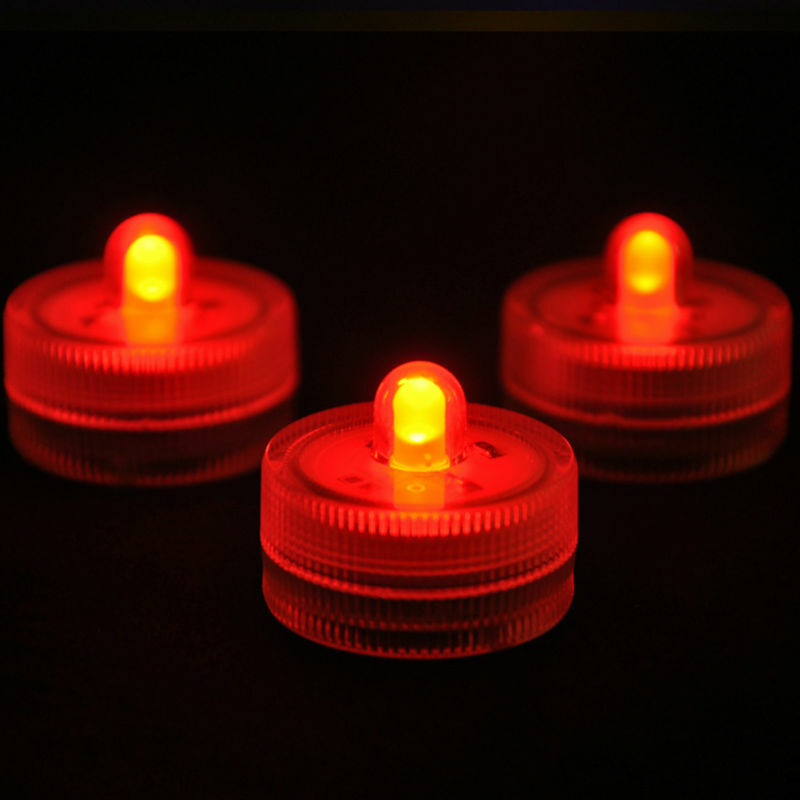 12 шт. * Мерцающая пластиковая электрическая свеча на батарейках, беспламенные чайные лампы для украшения рождества, Хэллоуина, свадьвечерние