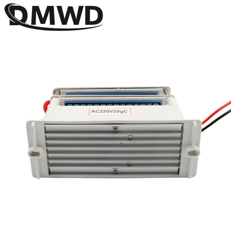 110V 220V Ozone Generator 20g Deodorant Disinfection Air Purifier Ozonator Double Ceramic Plate Ozonizer Odor Filter Sterilizer