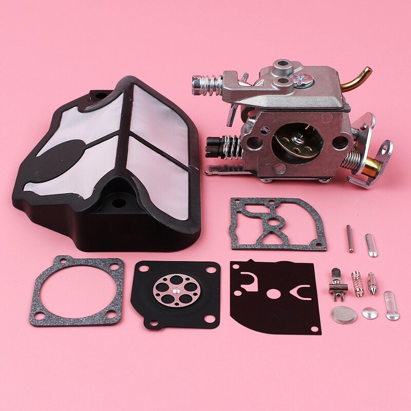 Carburetor Air Filter Carb Rebuild Repair Kit For Husqvarna 36 41 136 137 141 142 Chainsaw Spare Part Zama C1Q-W29E