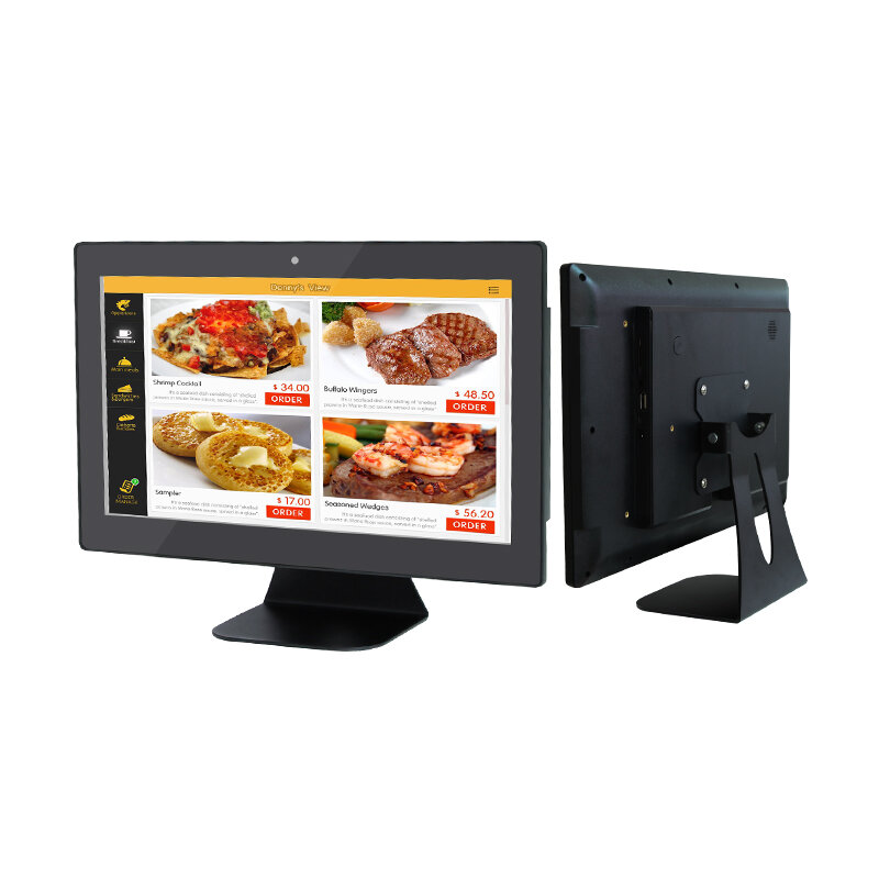 14 นิ้ว ip65 mount touch screen monitor, touch all in one แผง pc linux