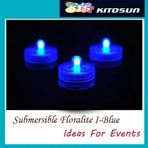 (3000pcs/lot) Kitosun CR2032 Battery Operated 11Colors Wedding Decoration Submersible Waterproof Mini LED Candle Tea Light