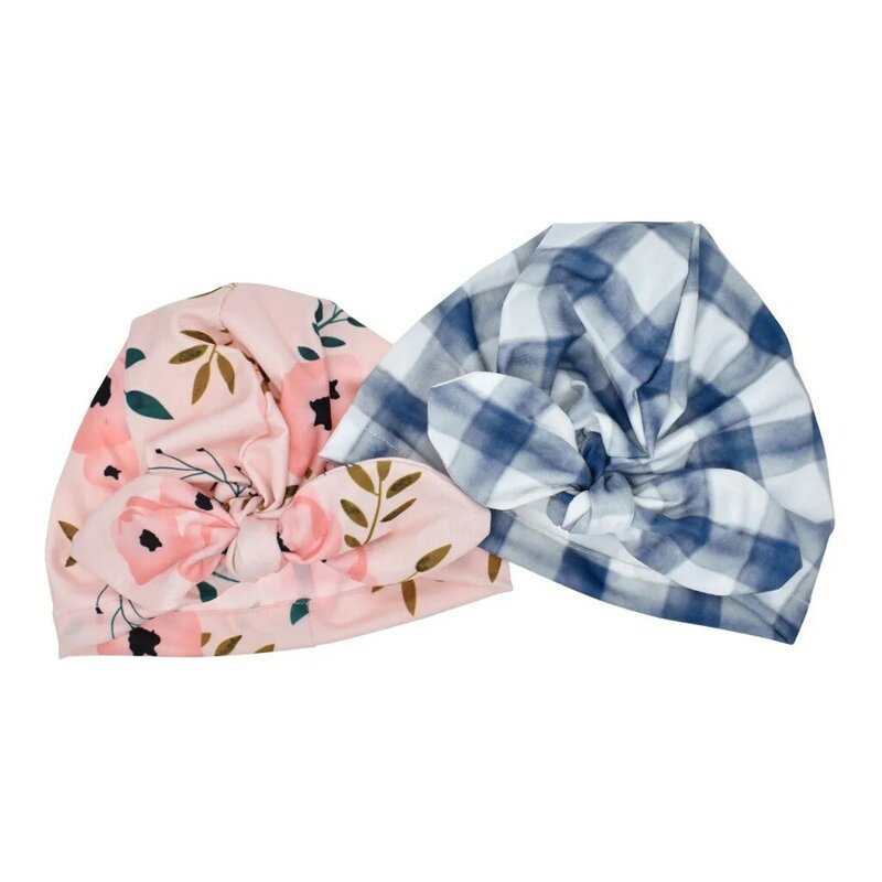 Kids Headband Bow For Girl Polyester Sun Hat Floral Knot Headband Newborn Kids Turban Hair Band Accessoire Birthday Gift K322