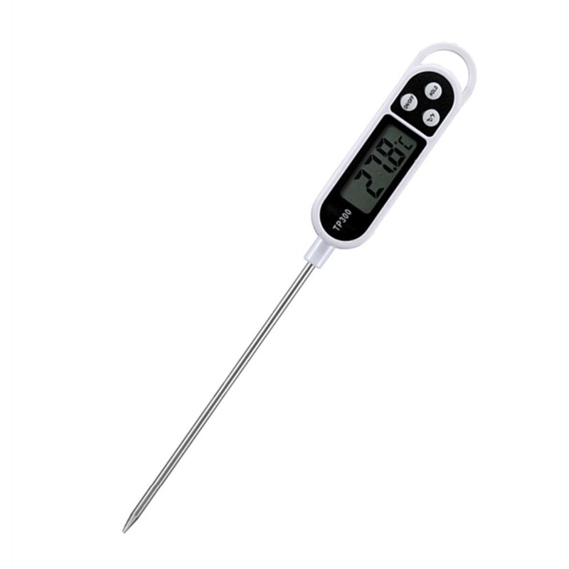 Digital Probe Meat Thermometer Kitchen BBQ Food Thermometer Stainless Steel Water Milk Thermometer Tools Wholesale