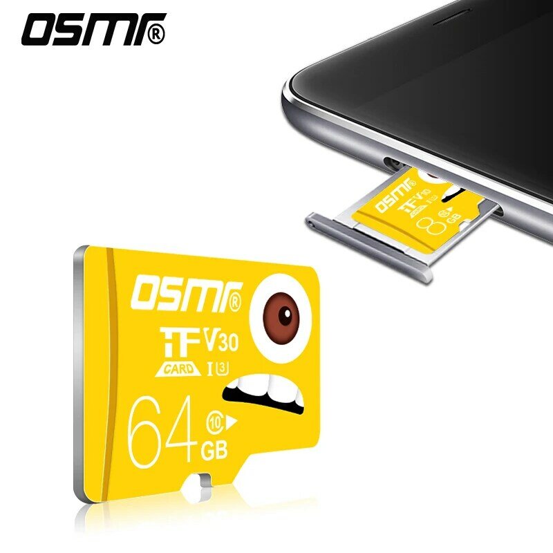 TF (MicroSD) karta pamięci C10 wysokiej prędkości edycja rozszerzona rejestrator jazdy monitory karty pamięci telefonu komórkowego
