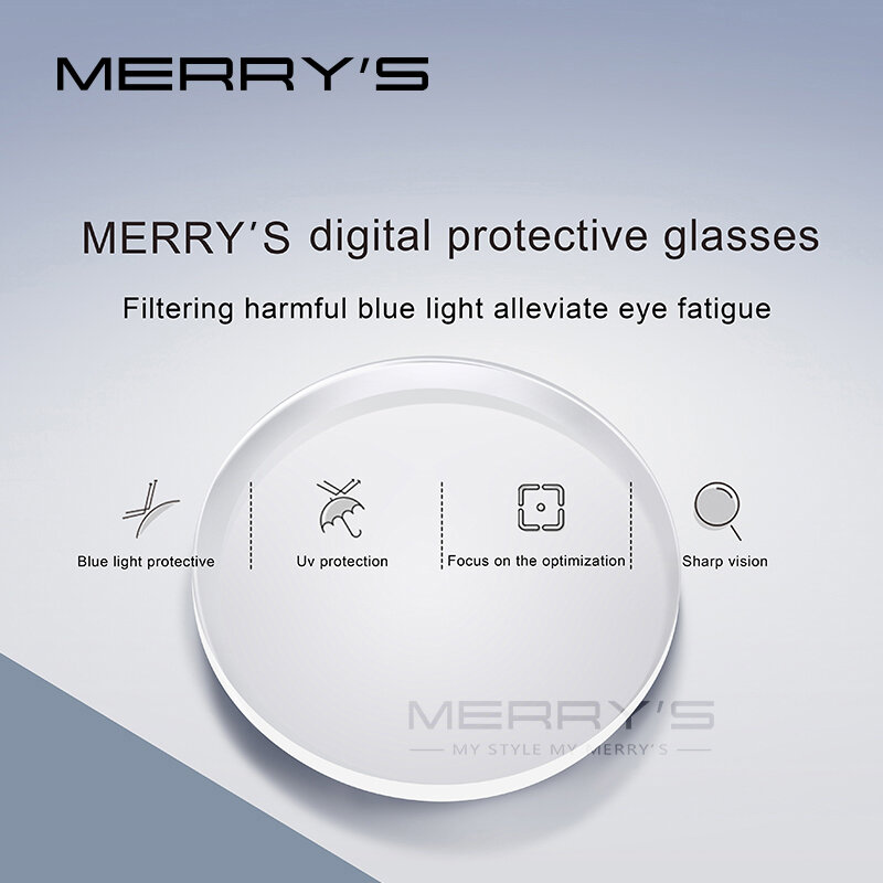 Merrys a4-超耐性光学レンズ,近視,遠視,老眼用の高品質で薄くて頑丈な非球面レンズ
