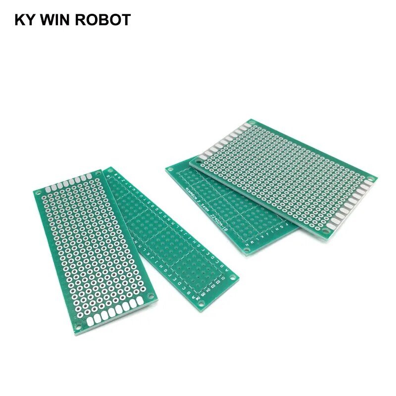 4 cái 2x8 3x7 4x6 5x7 cm Duy Nhất Hai Mặt Đồng nguyên mẫu PCB phổ Ban Đối Với Arduino