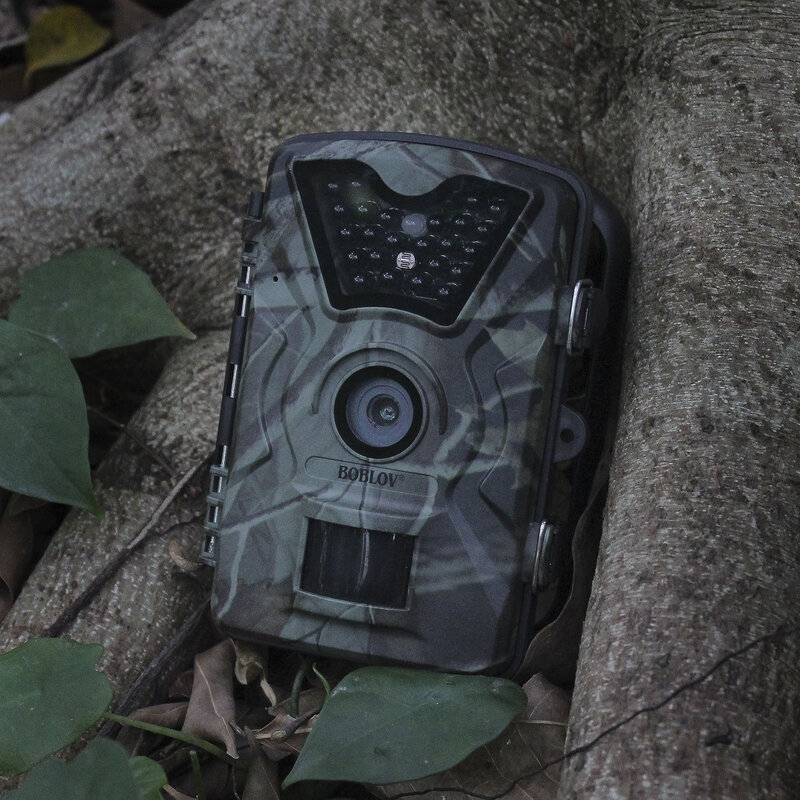 BOBLOV CT008 caméra de chasse de piège Photo de sentier de la faune 12MP 1080P 940NM caméras d'enregistrement vidéo imperméables pour la ferme de sécurité rapide