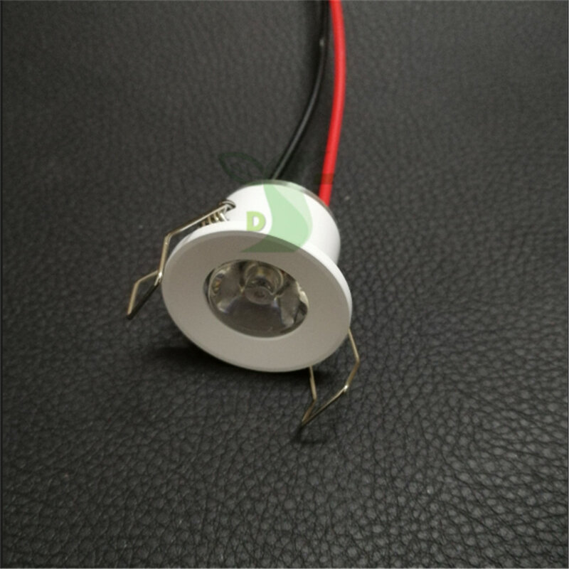 LED Mini Downlight ภายใต้ตู้แสง1W 3W สำหรับเพดานโคมไฟ AC85-265V หรี่แสงได้27มม.ลงไฟ Driver