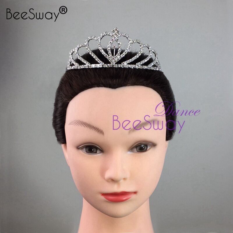 Dance Crown Headdress Swan Lake Ballet Headpiece Crown Real Feather Headwear