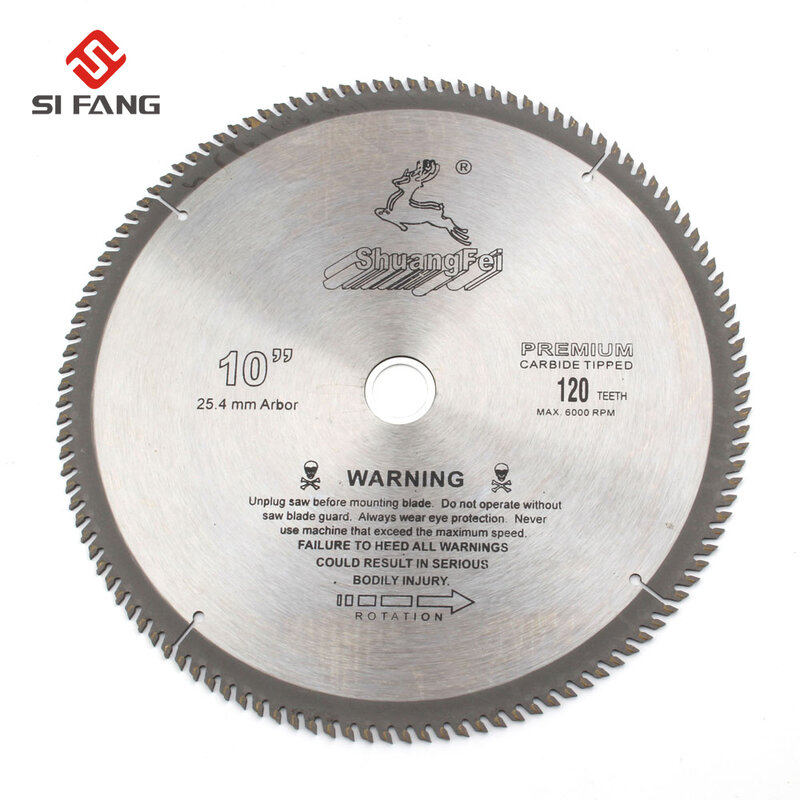 4/6/7/8/9/10 inch Algemene Purpose Cirkelzaagblad Carbide Tip Voor snijden Hout Aluminium 40 T/60 T/80 T/100 T/120 T