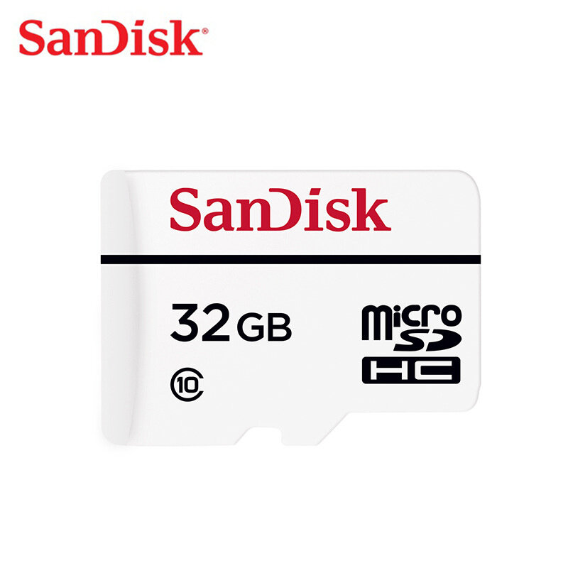 SanDisk Memory Card 32gb 64gb High Endurance Video Monitoring Micro SD Card 128gb 256gb C10 MicroSD TF Card for Video Monitoring