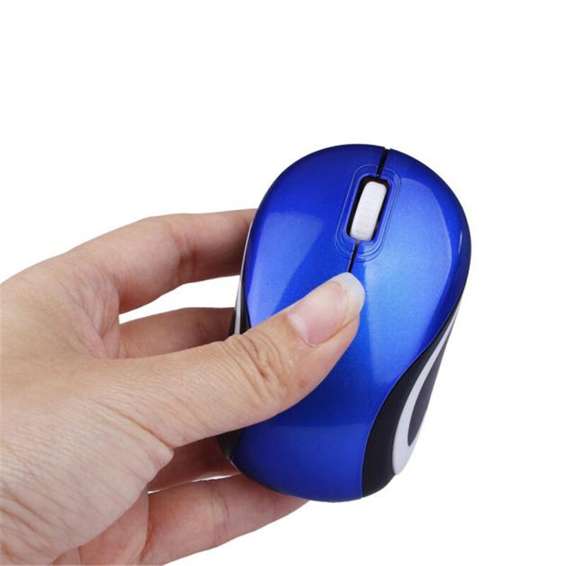 Melhor Preço Bonito Mini 2.4 GHz Wireless Optical Mouse Mouse Para PC Portátil Notebook Tablet Frete grátis A30