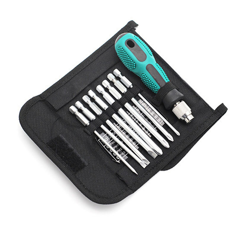 Screwdriver Set 9pcs Multi-function Screwdrivers Repair Tool Phillips / Slotted Screwdriver with Magnetic Maintenance Tools