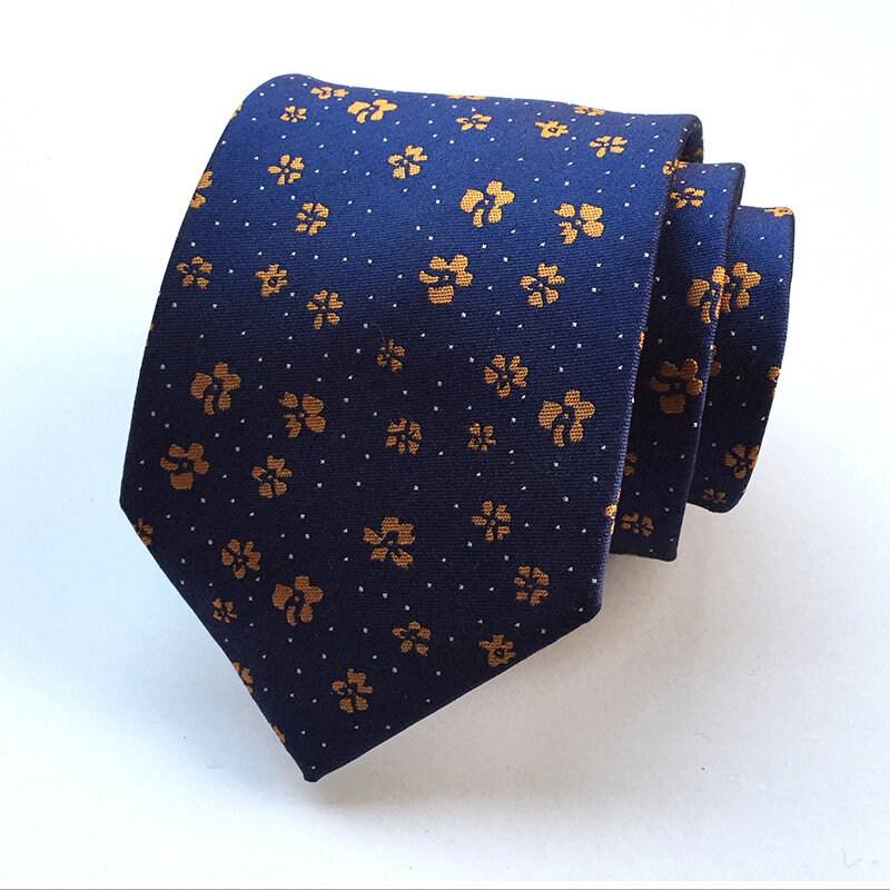 Fashion Mens Floral Flower Tie Silk Casual Neck Ties for Men Wedding Party Shirts Ties Mens Luxury Ties Accessories Gifts