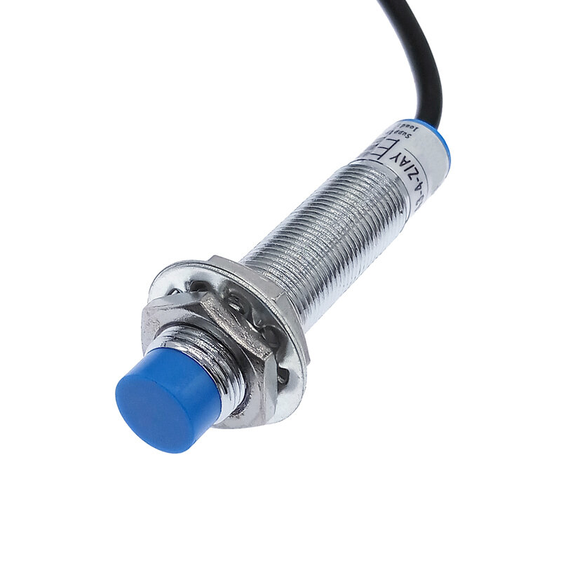Sensor de interruptor de proximidad inductivo, distancia de detección de 4mm, cable de 1,2 m, AX/AY/CX/EX/DX/CY/EZ/DZ PNP/NPN NO NC, LJ12A3-4-Z/BX/BY