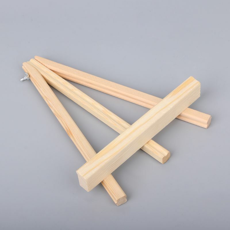 18X24cm Mini Artist Wooden Easel Wedding Table Card Stand Display Holder For Party Decoration