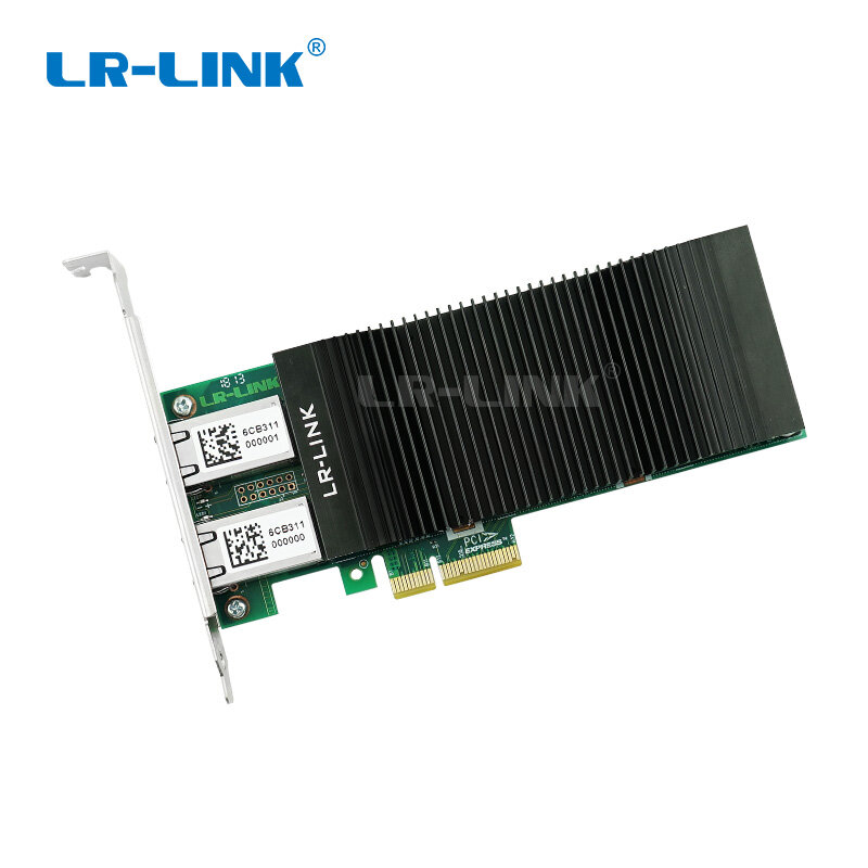 LR-LINK 2002PT-POE POE + พอร์ต Dual Gigabit Ethernet กรอบ Grabber อุตสาหกรรมบอร์ด PCI - Express Intel I350