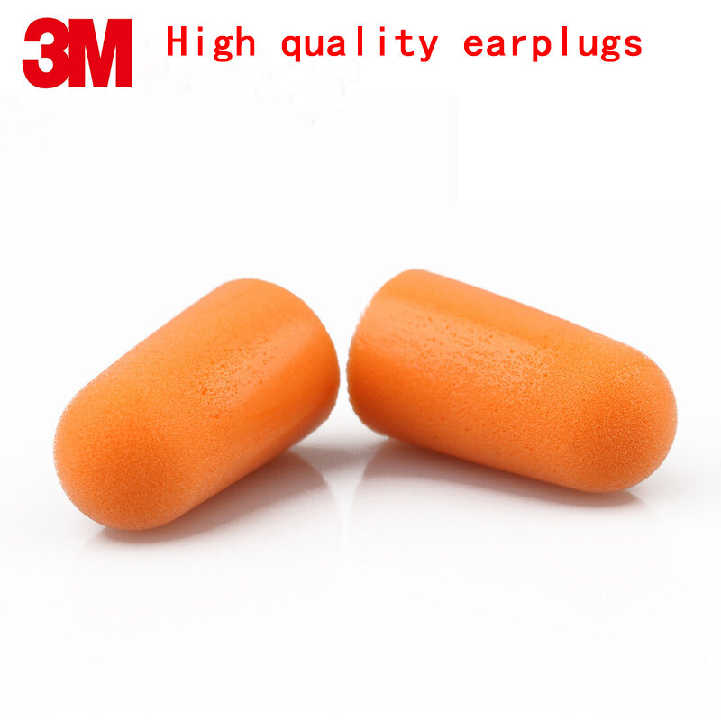 3m 1100 tampões de ruído genuína segurança 3m protectores auditivos esponja tampões de ouvido à prova de som 3 tipos de métodos de vendas