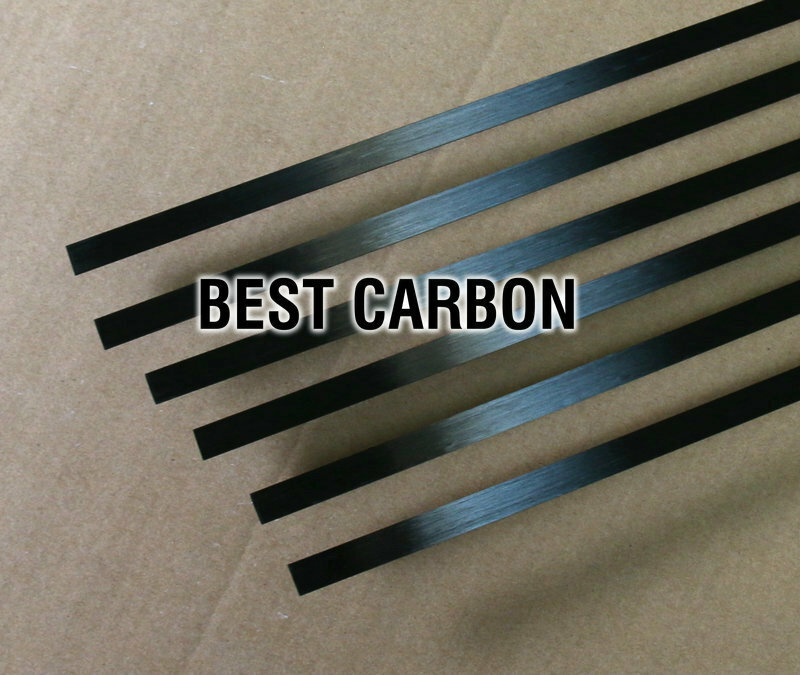 Tira de fibra de carbono toray t700, 5 peças de 0.6mm x 3mm x 1000mm, junta de fibra de carbono com resina epóxi