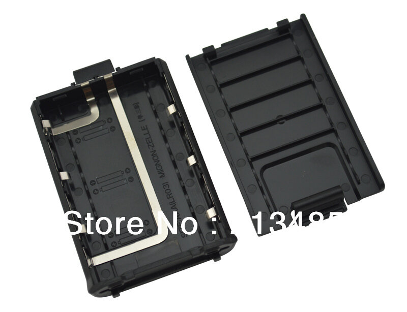 6 x AAA Batterij Case voor Baofeng UV-5R, UV-5RA +,, UV-5RD, UV-5RE +, TYT TH-F8 draagbare twee-weg radio