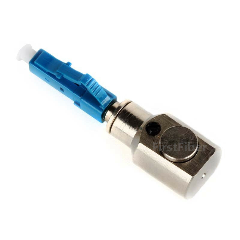 FC/SC/LC/ST UPC Bare fiber adapter, assembled bare fiber connector, single mode, metal material