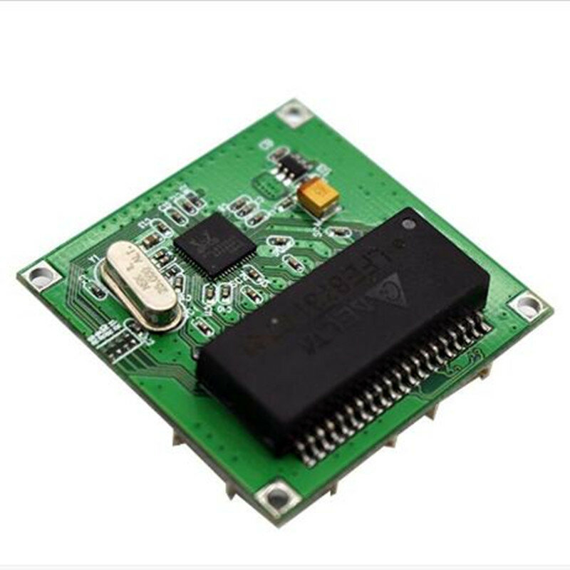 Módulo PBCswitch Mini PBC OEM, tamaño mini, 4 puertos, interruptores de red, placa Pcb, mini Módulo de interruptor ethernet de 10/100Mbps, OEM/ODM