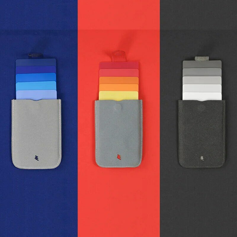 ZOVYVOL – porte-cartes créatif pour hommes et femmes, porte-cartes tendance, coloré, fin, Mini portefeuille décontracté minimaliste, nouveauté 2022