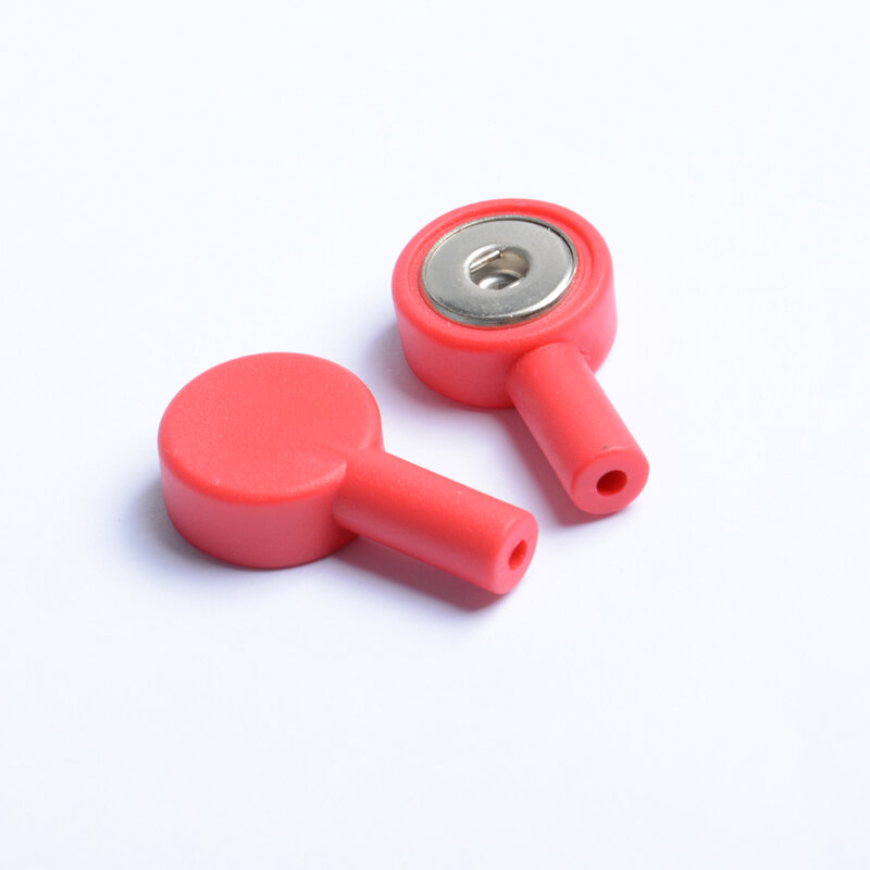 4 Buah 2 Merah & 2 Hitam Puluhan Memimpin Kabel Pin untuk Snap Menghubungkan Adaptor 2 Mm Pin untuk 3.5 MM & 3.9 Mm Snap Konektor