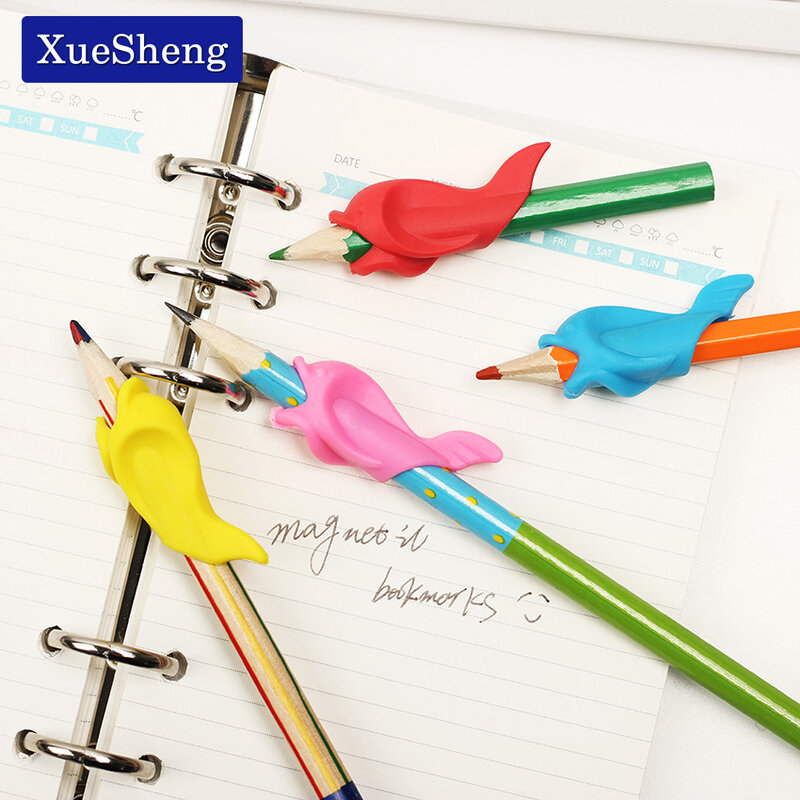 Parceiro de aprendizagem, lápis de papelaria para estudantes e crianças 20 peças, dispositivo de praxia para correção de articulações de caneta