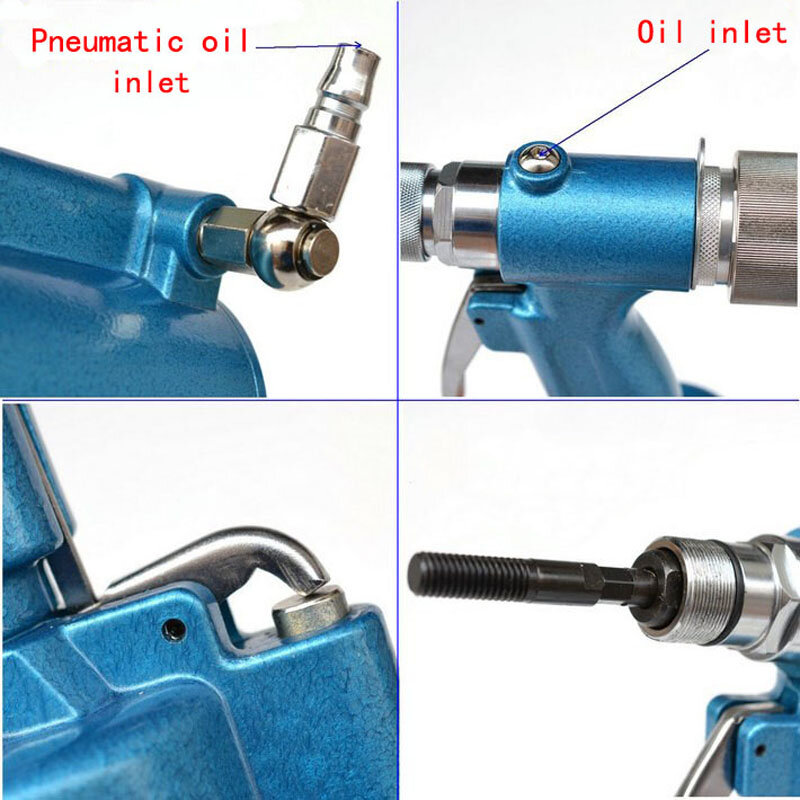 High Quality M4-M10 Semi-Automatic Pneumatic Riveting Nut Gun Drawing Machine For Stainless Steel