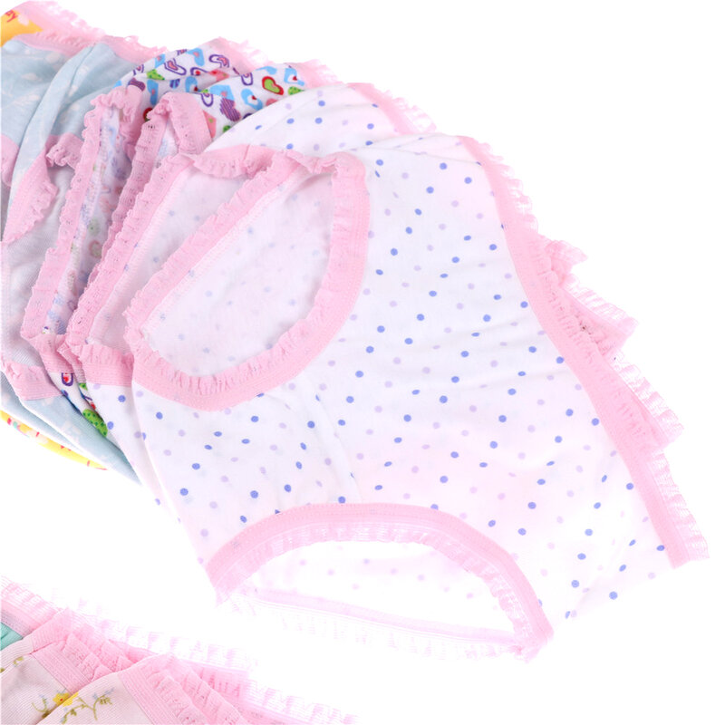 1個のファッション子供パンツソフト下着の綿のパンティー赤ちゃん子供のためのショートブリーフランダムに
