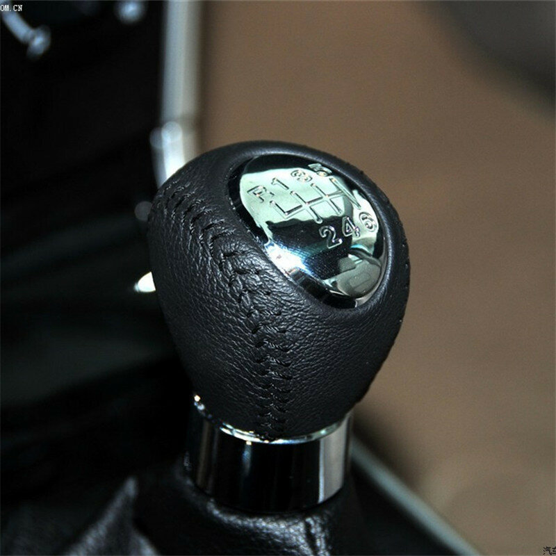 Car Styling Accessories 5/6 Speed Gear Shift Knob Lever Stick Gaiter Boot Cover Case Collar For Mazda 6 M6 2002-2007