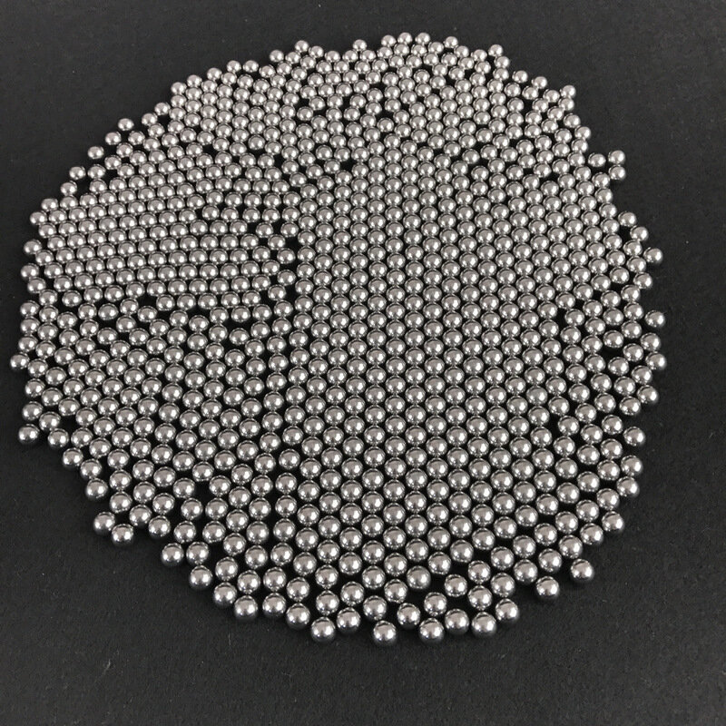 Tirachinas de bola de acero de 200mm de diámetro, venta al por mayor, bolas de tirachinas de tiro con arco, munición de caza, 9,5 unids/lote