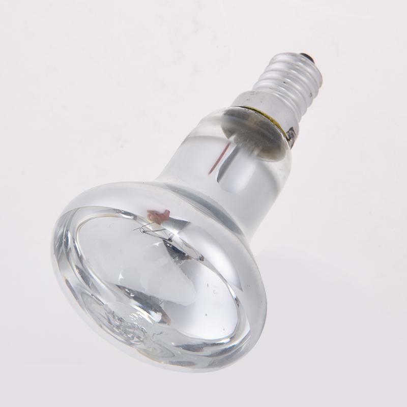 60W 300lm E14 lampadina a incandescenza Edison 220-240V lampada a incandescenza per interni trasparente lampada a incandescenza R50 lampadina a punto di riflessione J2