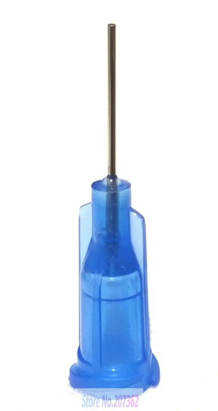Glue Dispensing Agulha Dicas, Epóxi Precision Blunt Agulha, Dispensar Dicas, 22Gauge, 1 2 ", 50 pcs