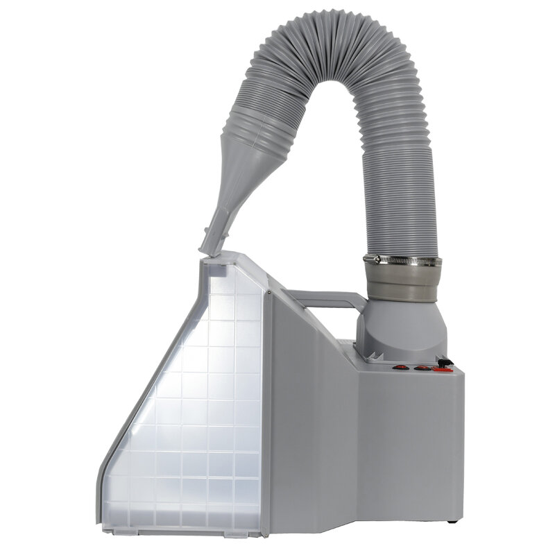 OPHIR LED Hobby Airbrush Spray Booth Kit Auspuff Filter Extractor Set Modell Handwerk AC092LED