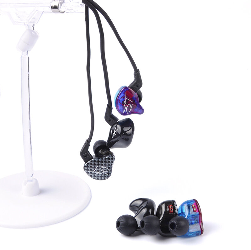 KZ-In Ear Monitor Headphone, Earbuds Acessórios, Fone de Silicone, L, M, S, ASF, ZS10 Pro, EDX, 3 pares, 6pcs