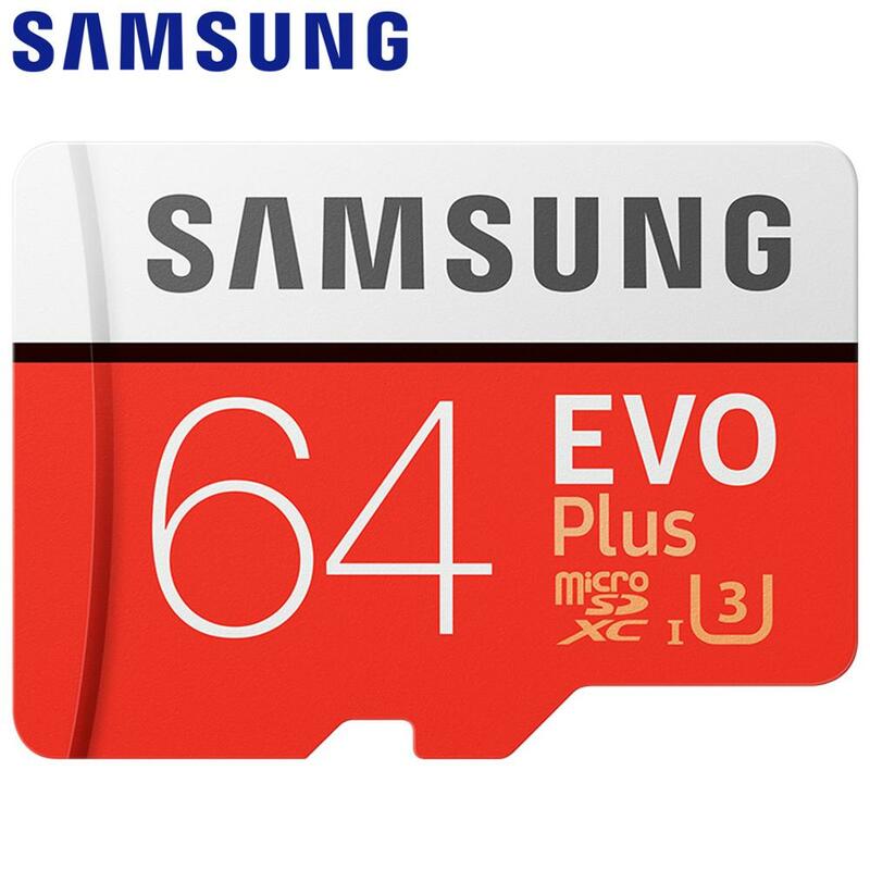SAMSUNG EVO + Micro SD 32G C10 UHS-I Class10 80 mb/s SDHC Classe Cartão de Memória TF/SD Cards trans Flash SDXC 64 GB 128 GB para o transporte