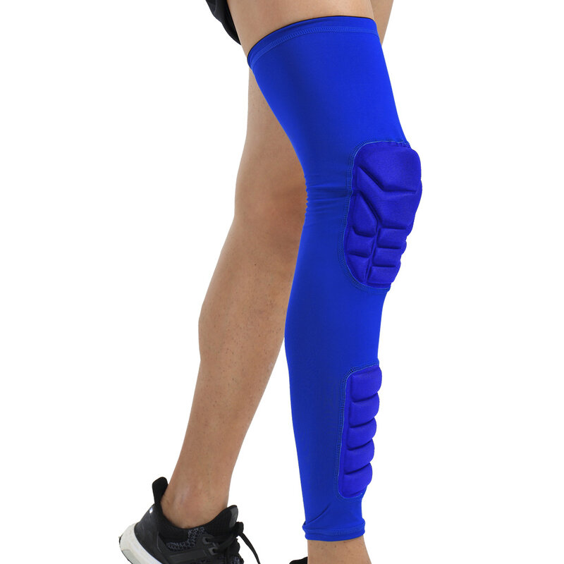 Sportowe ochraniacze na kolana koszykówka z długim rękawem kolano łydki antykolizyjny ochronny sprzęt SPSLF0053